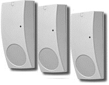 IR120C-3 3 x Détecteur IRP Swisstec à miroir noir, 12m, NF&A2P type 2   