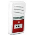 IROISE4PPLUS Tableau type 4 a piles 9v : 1 sirene 1 declencheur 1 flash 