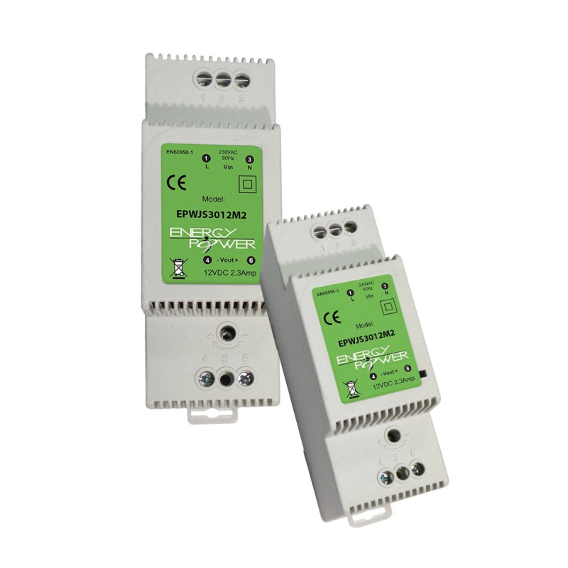 					JS3012M2 < > ALIMENTATION RAIL DIN 12 VDC 2.5A 2 MODULES</>