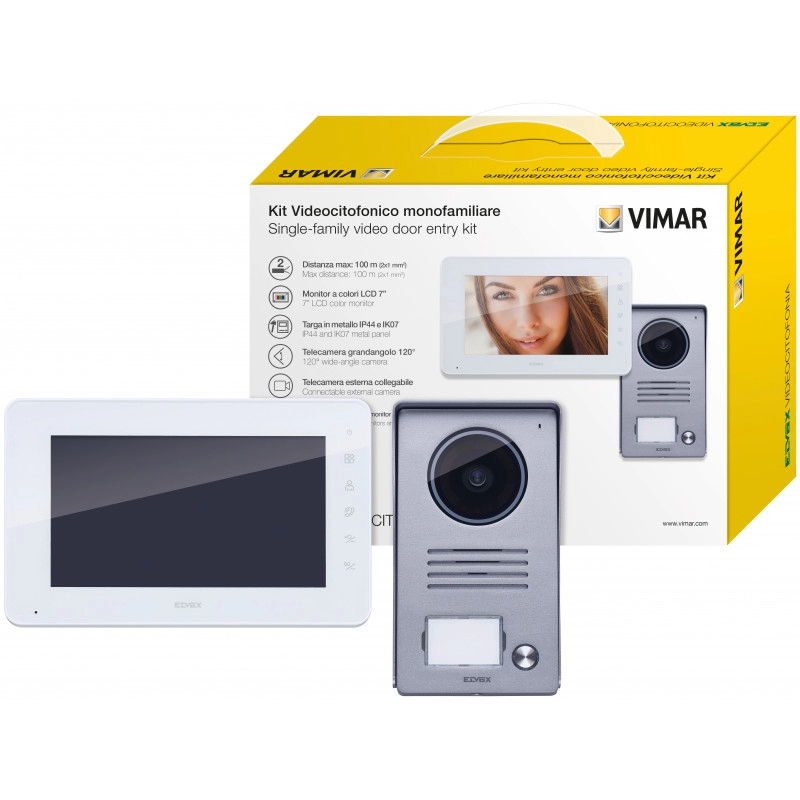 K40930 <div itemprop="description"> KIT VIDEO COULEUR 7 POUCES 1 BP</div>