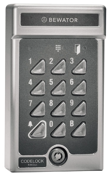 					K44-Duo Clavier autonome extérieur 2 portes 30 codes     