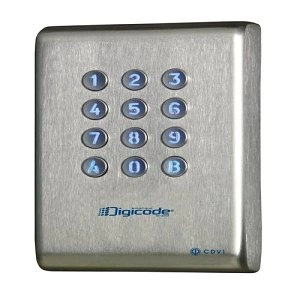KCIENSBP <div itemprop="description"> DIGICODE ECLAIRE BLEU 100 CODES 2 RELAIS 12/24V INOX</div>