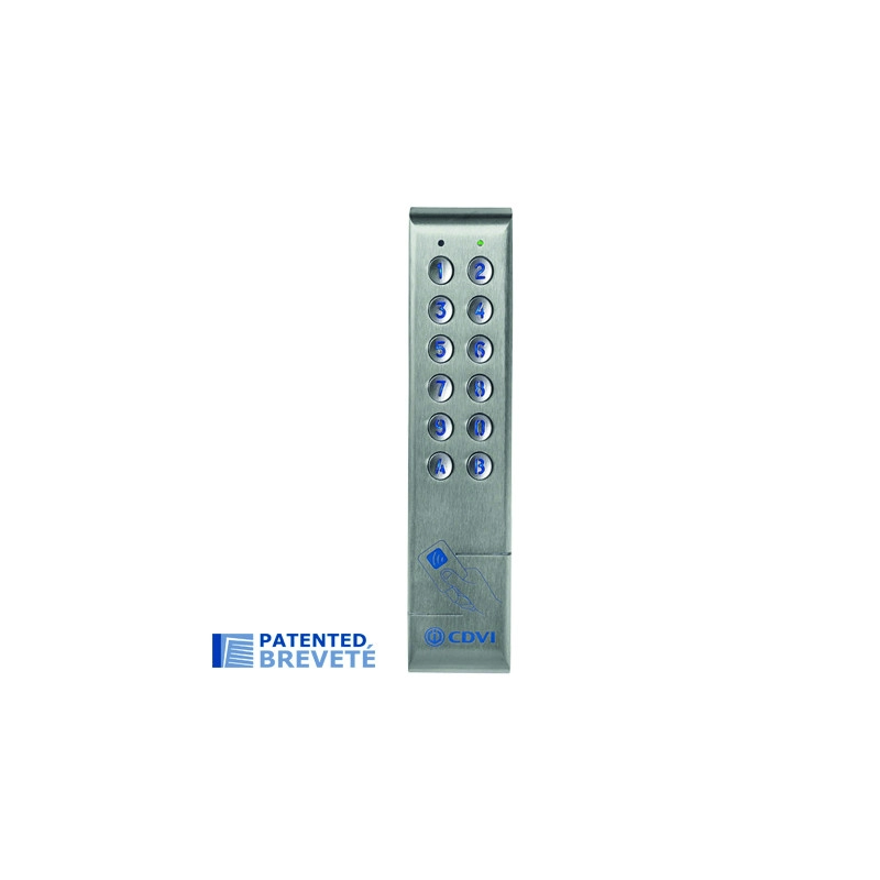 KCPROXWLC <div itemprop="description"> DIGICODE INOX AVEC LECTEUR PROX WIEGAND</div>