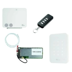 					KITIQNSALEX Kit de remplacement Alexor : 1 IQNS, Clavier Tag, IP, Téléco 4bts, carte 433MHz
