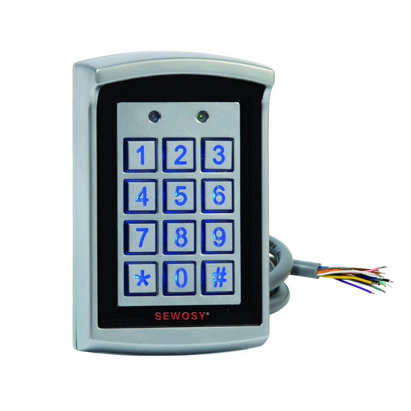 KR1000W <div itemprop="description"> CLAVIER AVEC LECTEUR DE PROX SORTIE WIEGAND</div>