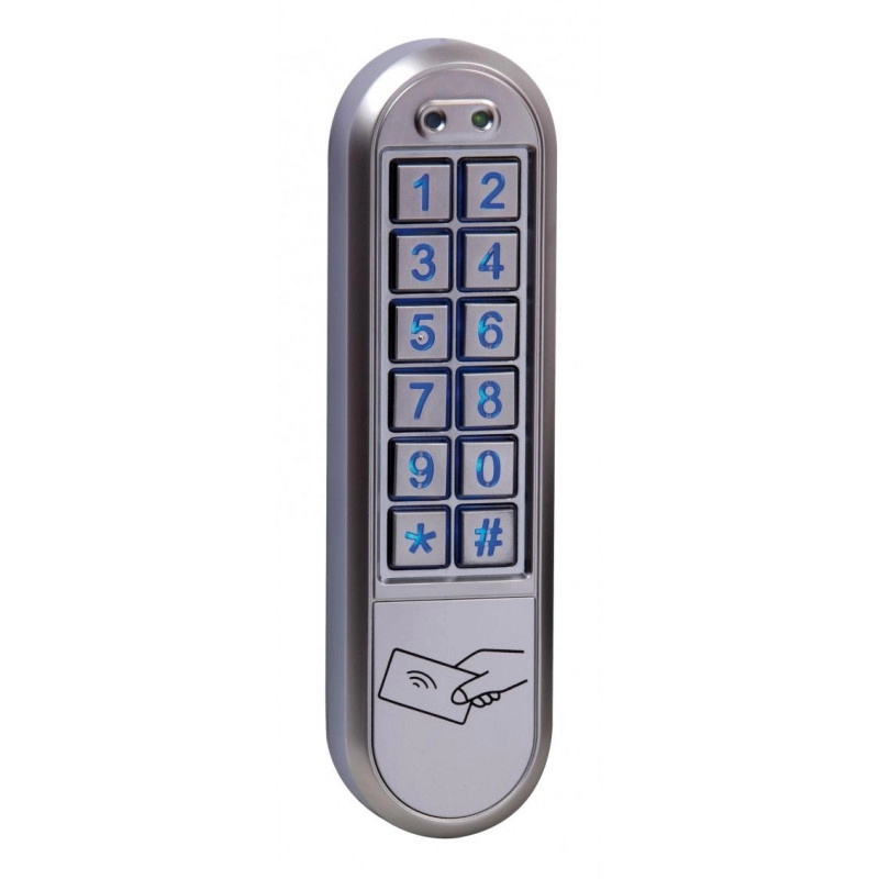 KRN1000 <div itemprop="description"> CLAVIER CODE ETROIT + LECTEUR PROX</div>