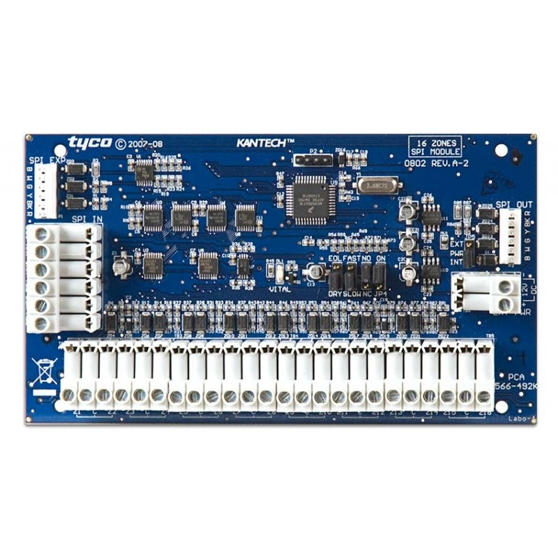 KTMODINP16 MODULE EXTENSION 16 ENTREES ZONES + CABLE POUR KT400
