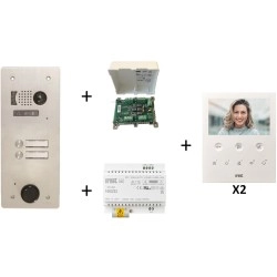 KV83-102 <div itemprop="description"> KIT VIDEO ALU 1R 2 BP 2VOICE PROGRAMMà‰</div>