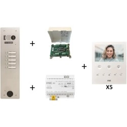 KV83-105 <div itemprop="description"> KIT VIDEO ALU 1R 5 BP 2VOICE PROGRAMMà‰</div>