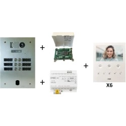 KV83-206 <div itemprop="description"> KIT VIDEO ALU 2R 6 BP 2VOICE PROGRAMMà‰</div>
