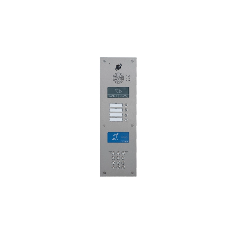 KVE003BMC <div itemprop="description"> KIT VIDEO IP 2 BP ENCASTRE ERP AVEC CLAVIER - 3 MONITEURS 7</div>