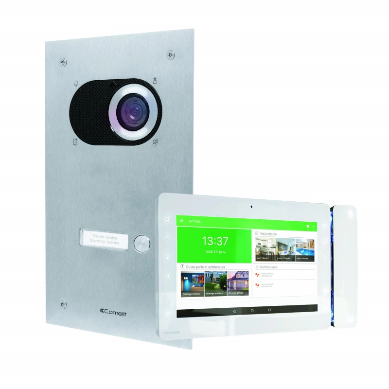 KVS8051 <div itemprop="description"> KIT VIDEO PLATINE SWITCH VIP + MAXI ANDROID + RENVOI SUR SMA</div>