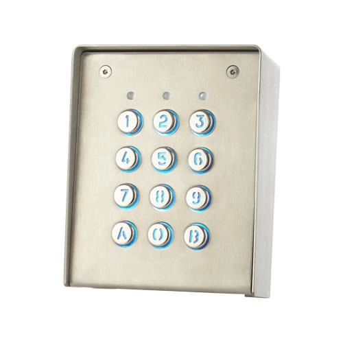 LCS2M-62A <div itemprop="description"> Clavier Inox Touche Metal Multi Wiegand</div>