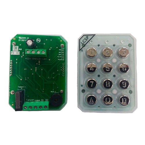 LCSP-EM-TM <div itemprop="description">Clavier Touches Metal + Lecteur Prox Hid</div>