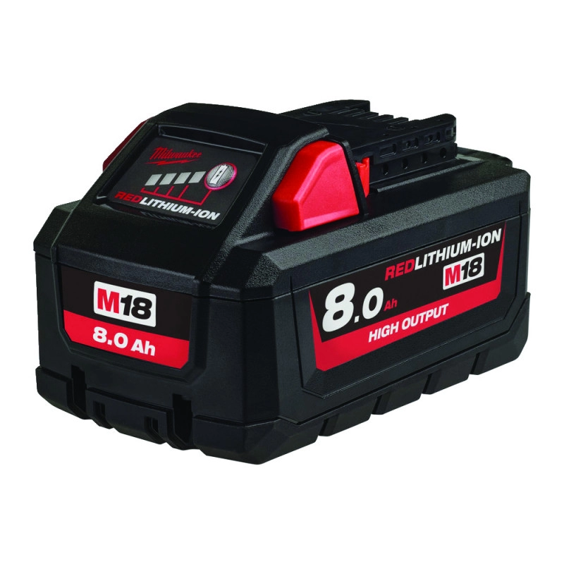 M18HB8 <div itemprop="description"> BATTERIE SEULE MILWAUKEE. 18V. 8AH HAUTE PERFORMANCE</div>