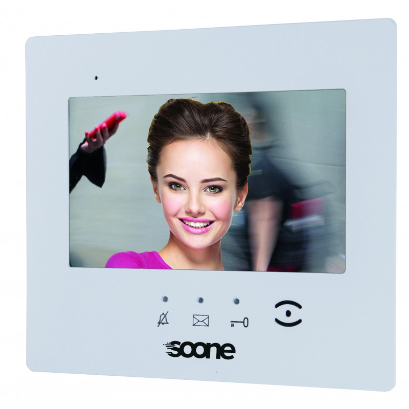 M7010 <div itemprop="description"> MONITEUR IP VIDEO 7`` TACTILE BLANC (RAL9003)</div>