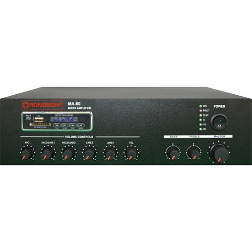 MA-30 <div itemprop="description">Rondson Amplificateur-Mélangeur 30w Avec Tuner/Mp3/Usb/Sd/Bluetooth</div>