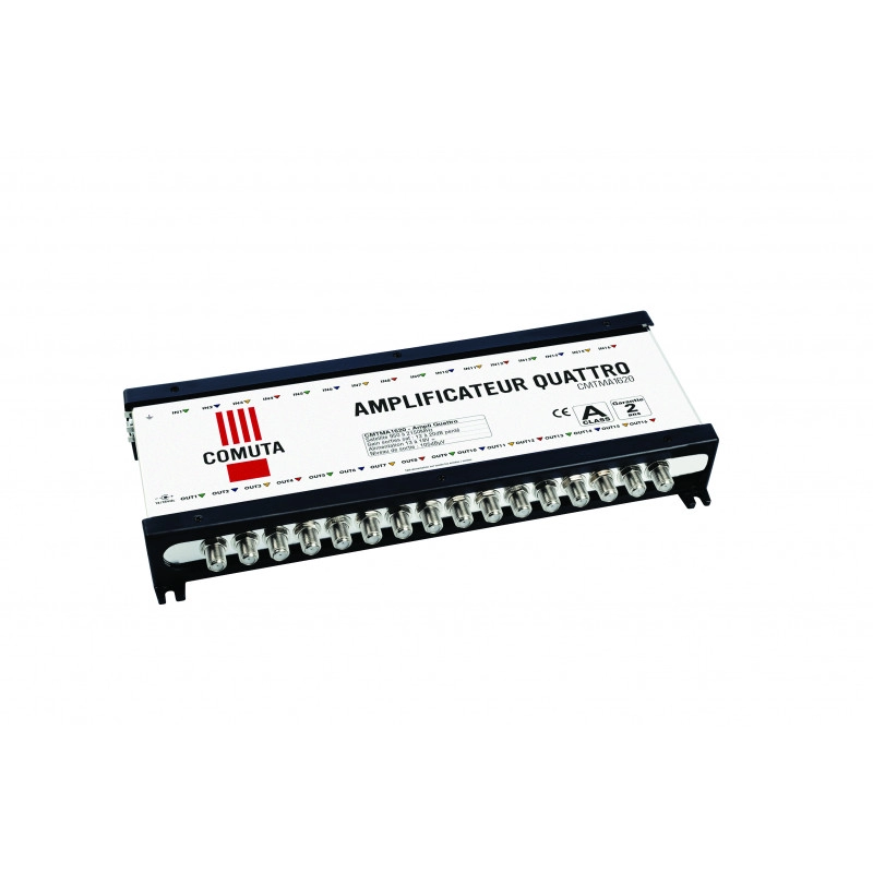 MA1620 <div itemprop="description"> AMPLIFICATEUR SAT QUATTRO 20DB - 16E/16S POUR MULTISWITCH CM</div>