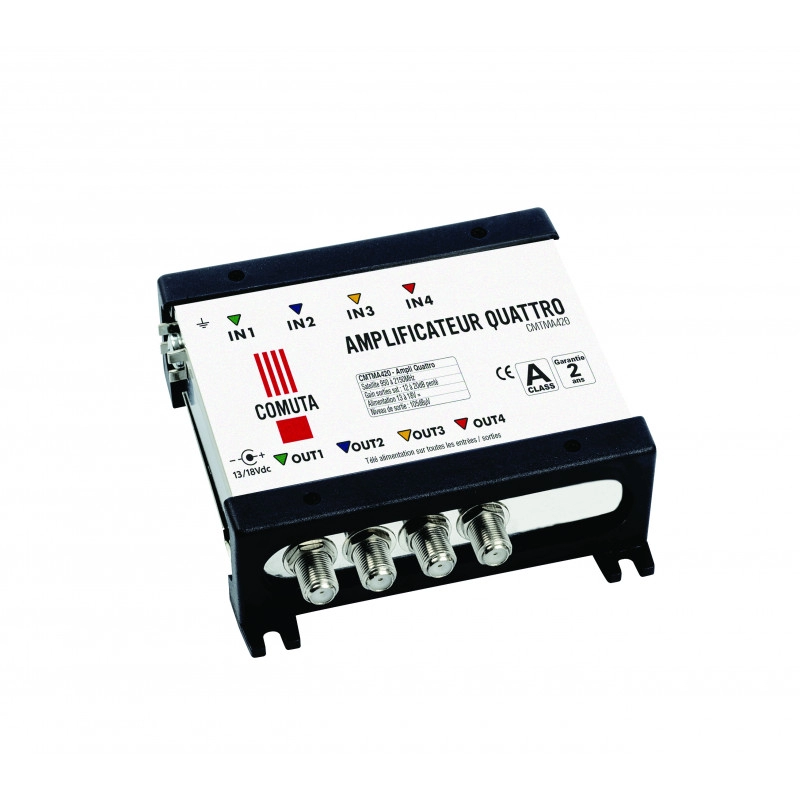 MA420 <div itemprop="description"> AMPLIFICATEUR SAT QUATTRO 20DB - 4E/4S POUR MULTISWITCH CMTM</div>