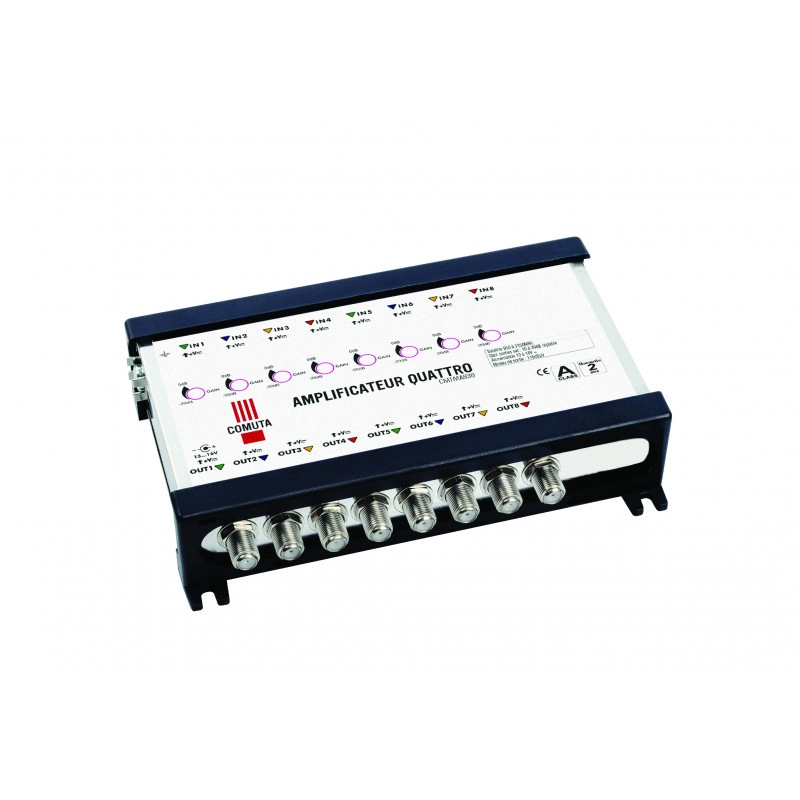 MA830 <div itemprop="description"> AMPLIFICATEUR SAT QUATTRO 30DB - 8E/8S POUR MULTISWITCH CMTM</div>
