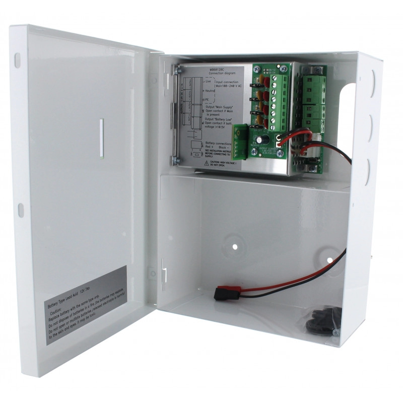 MB6012B <div itemprop="description"> ALIMENTATION SECOURUE BOITIER METAL 12V-5A</div>