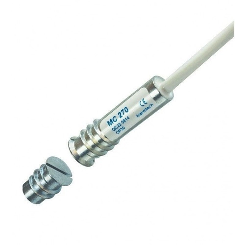MC270-P4K7S4K7 Alarmtech MC270-P4K7S4K7 Contact magnétique encastré, espacement de 16 mm