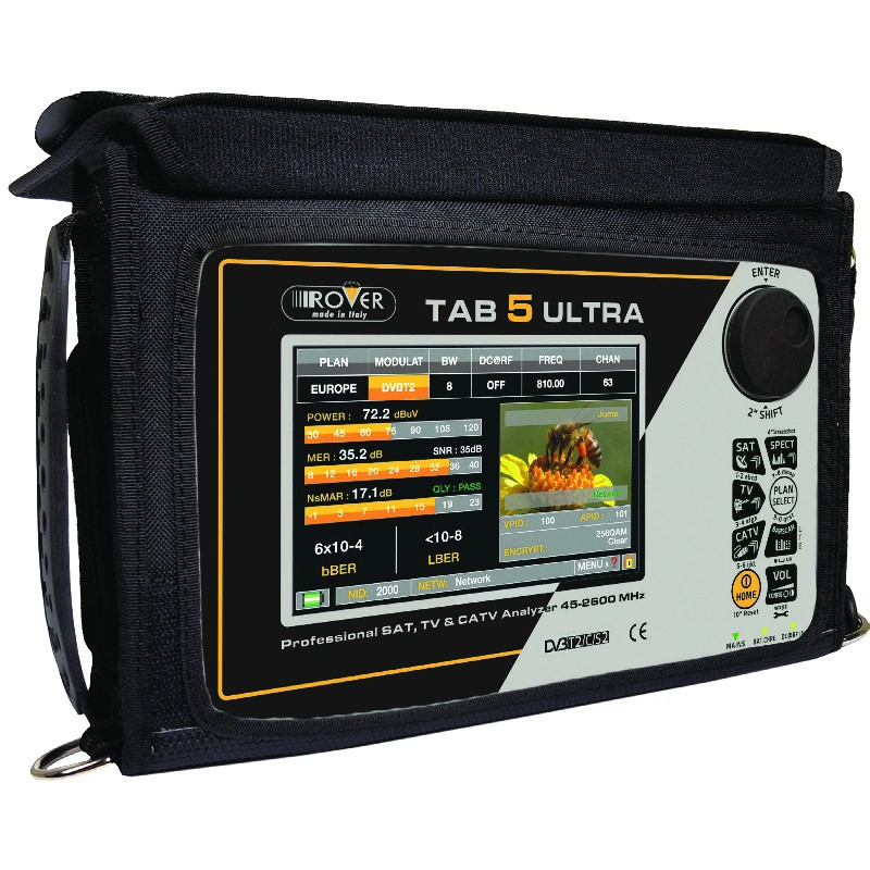 MHDTAB5ULTRA <div itemprop="description"> MESUREUR DE CHAMPS DVBT2 S2 C - ECRAN &nbsp;5 POUCES - 1.4KG - &nbsp;W</div>