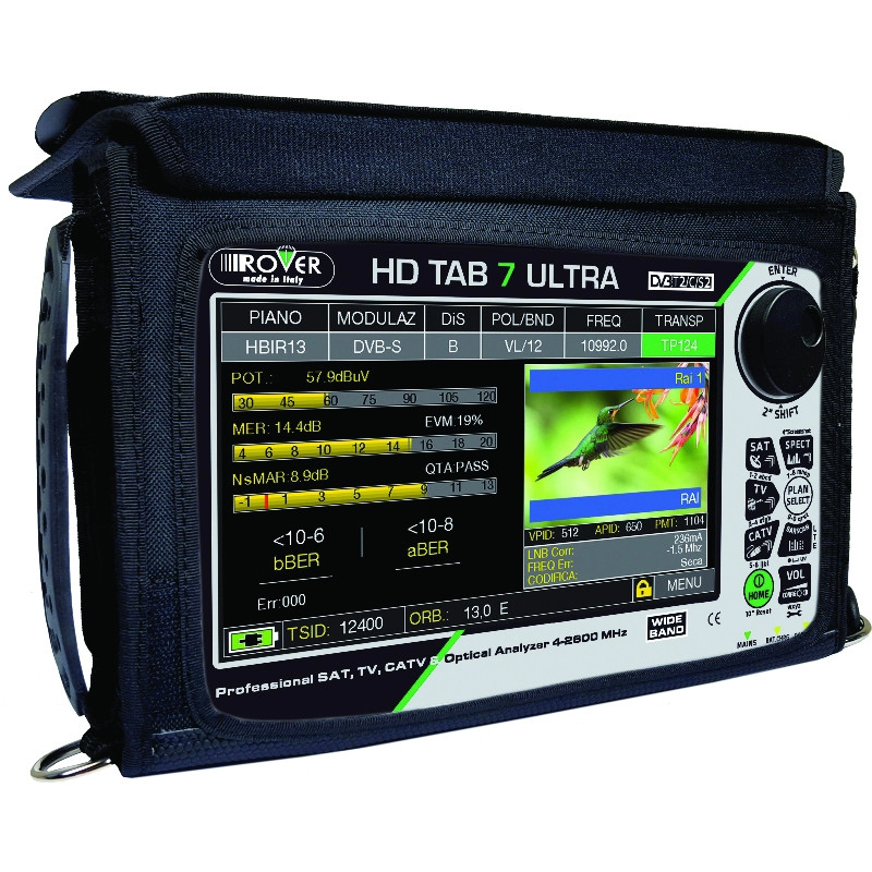 MHDTAB7ULTRA <div itemprop="description"> MESUREUR DE CHAMPS DVBT2 S2 C - 7 POUCES - 1.4KG - WIFI OU D</div>