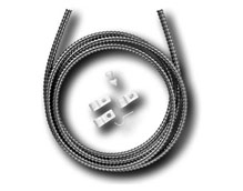 					MK20010 Gaine acier flexible de 2m de long   