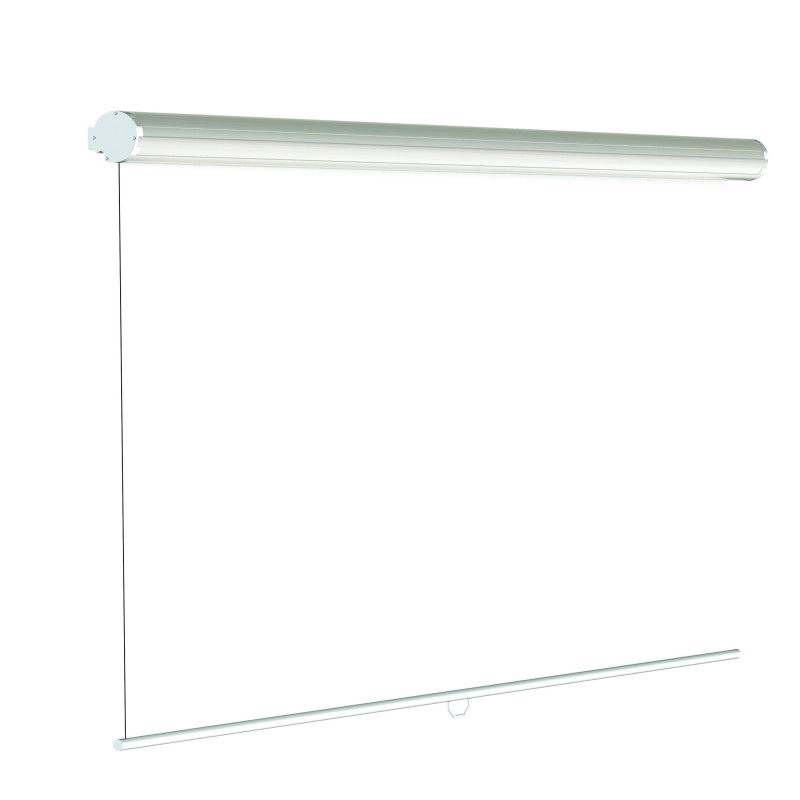 					MPP08B1180240 < > SUPERGEARPRO ECRAN MANUEL BLANC MAT NON FEU M1 180x240CM</>
