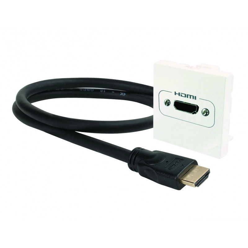MQPC1904M5 <div itemprop="description"> PLASTRON HDMI 1.4 FEMELLE-MALE 2 MODULES 5M</div>