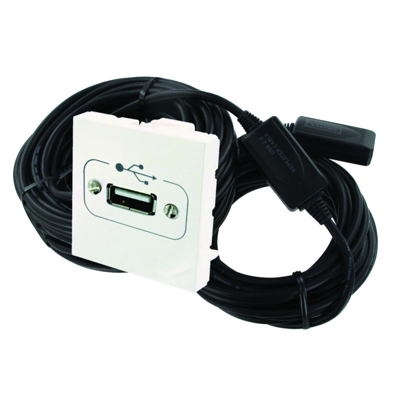 MQPC7007F5 <div itemprop="description"> PLASTRON USB A FEMELLE-FEMELLE AMPLIFIE 2 MODULES 5M</div>
