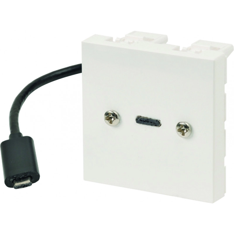 MQPC7031F <div itemprop="description"> PLASTRON 2 MODULES USB 3.1 C F/F 0.2M</div>