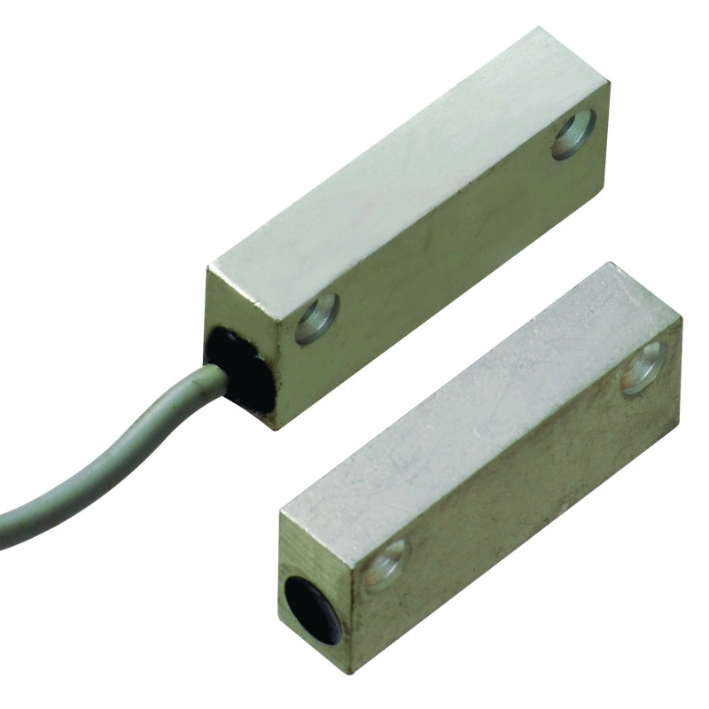 MS901ALW2 <div itemprop="description"> CONTACT MAGNETIQUE ALU RECTANGULAIRE 4 FILS 2 M</div>