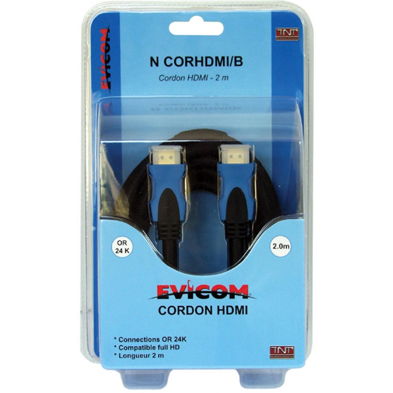 NCORHDMIB <div itemprop="description"> CORDON HDMI 1.4 - HIGH SPEED WITH ETHERNET M/M 2M</div>