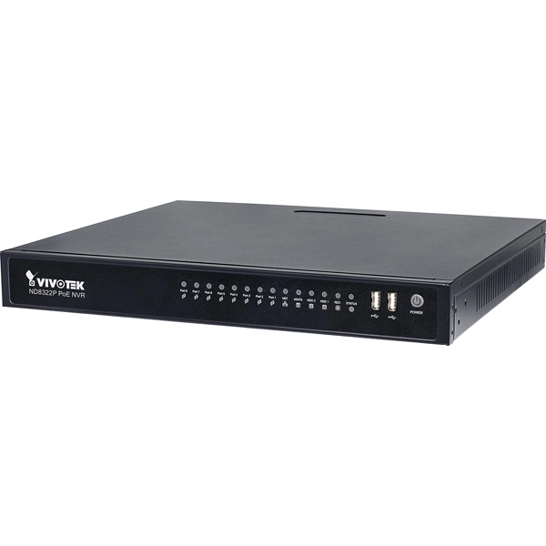 					ND8322 Enregistreur vidéo réseau pour 8 caméras IP POE              