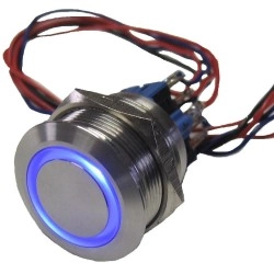 O-33 <div itemprop="description"> BOUTON POUSSOIR LUMINEUX NO NF D19 MM</div>