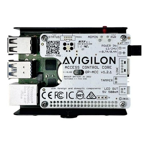 OP-CR-ACC Avigilon Alta OP-CR-ACC Access Control Core with Expansion Board Connections, 12-24V Power Supply