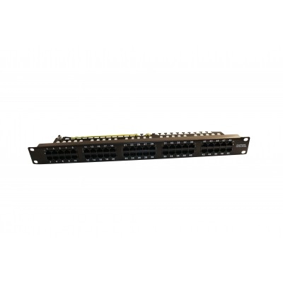 PA50ENB110 <div itemprop="description"> PANNEAU 19`` 1U 50P UTP CAT3 BLOC 110 CABLAGE 45/36</div>