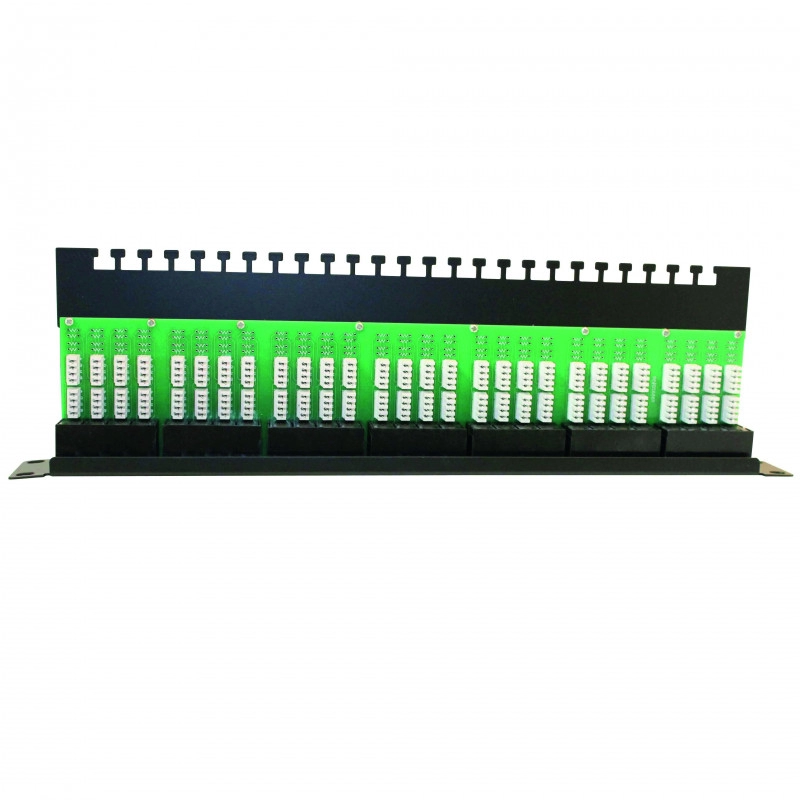 PA56ENB110 <div itemprop="description"> PANNEAU 19`` 1U 56P UTP CAT3 BLOC 110 CABLAGE 45/36</div>