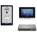 PACKIP Pack 1 capipv1b + 1 xemonitor cctv poe + switch 8 dont 4 poe 