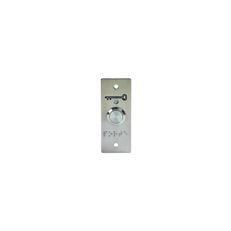 PB19BBL3E <div itemprop="description"> BP INOX + PLAQUE ETROITE BRAILLE `PORTE` + BUZZER LED TEMPO</div>
