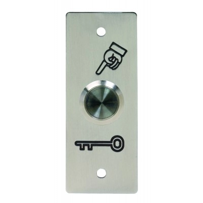 PB19NO_SI <div itemprop="description"> BOUTON POUSSOIR INOX 19 MM NO BORNIER à€ VIS + PLAQUE PBP19_3</div>