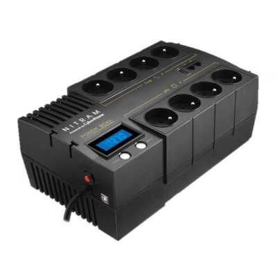 PB700HF <div itemprop="description"> ONDULEUR AFFICHEUR LCD 700VA/420W 8 PRISES FRANCAISES</div>