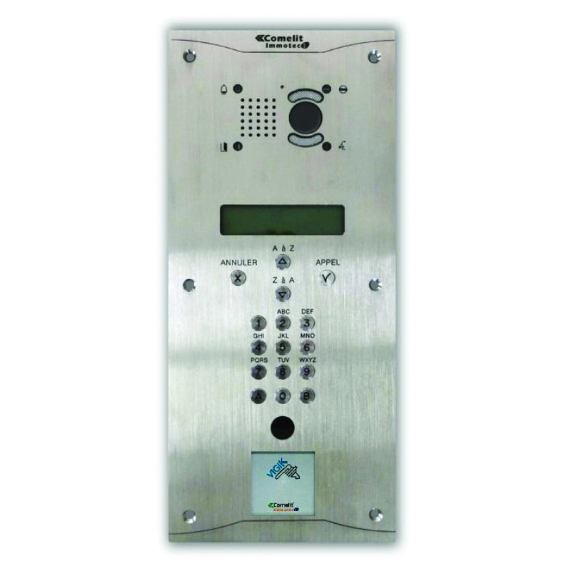PIC5LP <div itemprop="description"> PLATINE INOX MH DECOUPE DROITE + LECTEUR PLAT + 1250IV INCLU</div>