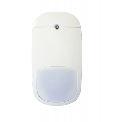 					PIR < > DETECTEUR IRP RADIO PORTEE 12M MIROIR IMMUNITE 25KG</>