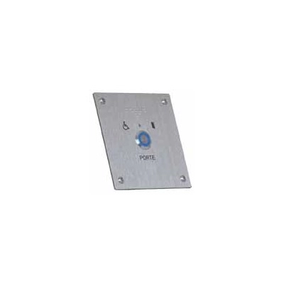 PL11NFLH4 <div itemprop="description"> BP PMR SONORE & LUMINEUX PLAQUE INOX 110X110MM `PORTE` 4 V</div>