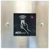 PMFLUSHPLATE Plaque inox pour fixation encastrée lecteurs ACT_1030PM