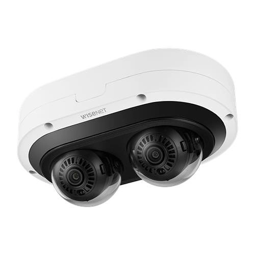 PNM-C7083RVD IP DOME 2x2MP 3-6mm IR25m IP66 IK10 AI
