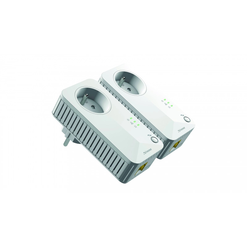 POWERL500DUOFR <div itemprop="description"> Kit de 2 prises CPL 500 Mbits avec prise filtrEe</div>
